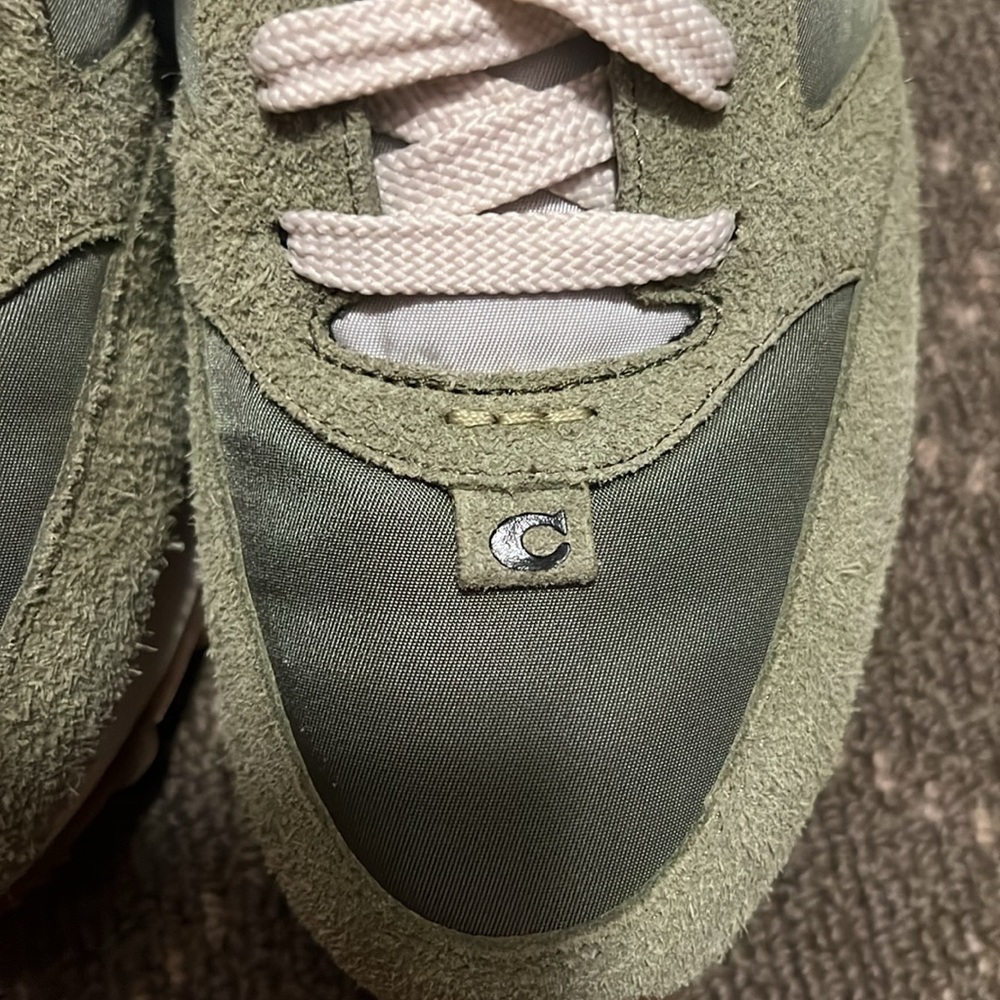 Coach Green and Black Athletic Shoes - Picture 4 of 7